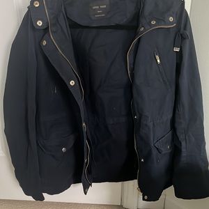 Navy Blue Utility Jacket Size S